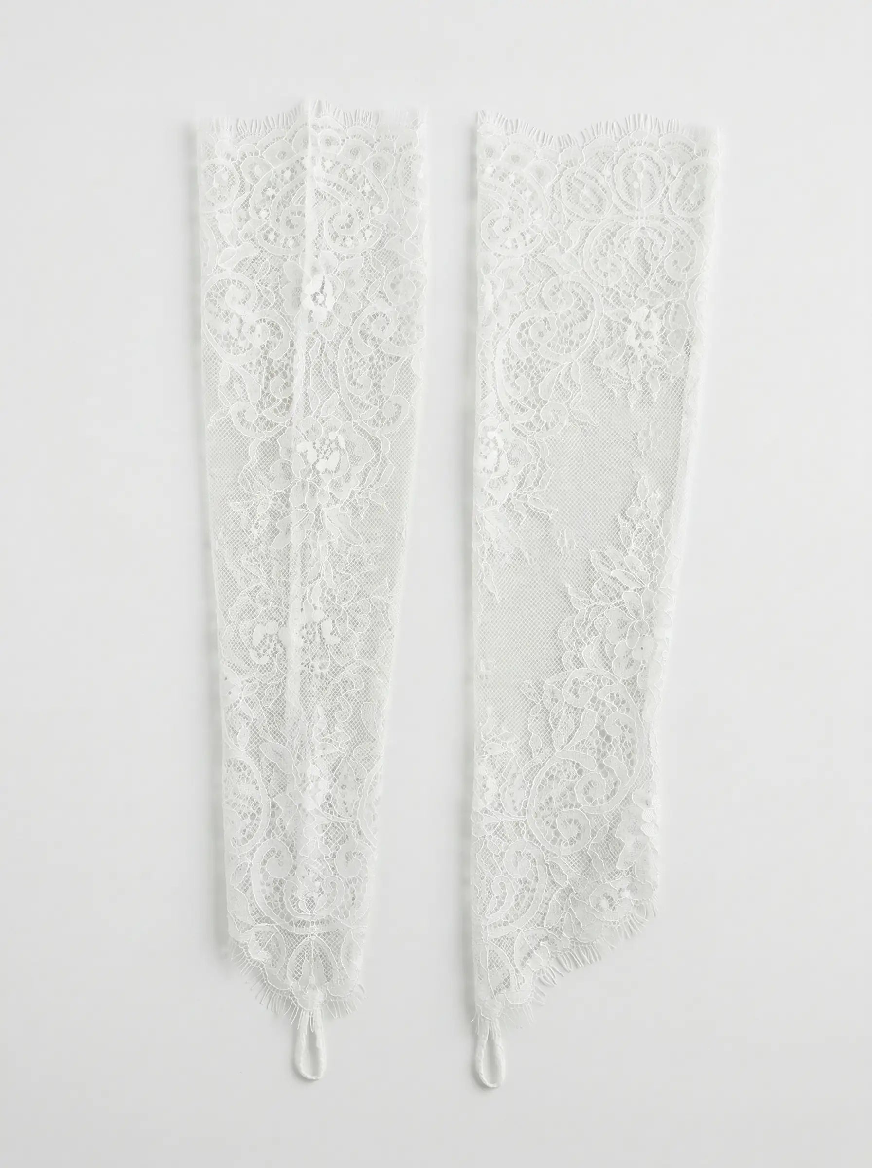 Lace Bridal Sleeves In Ivory