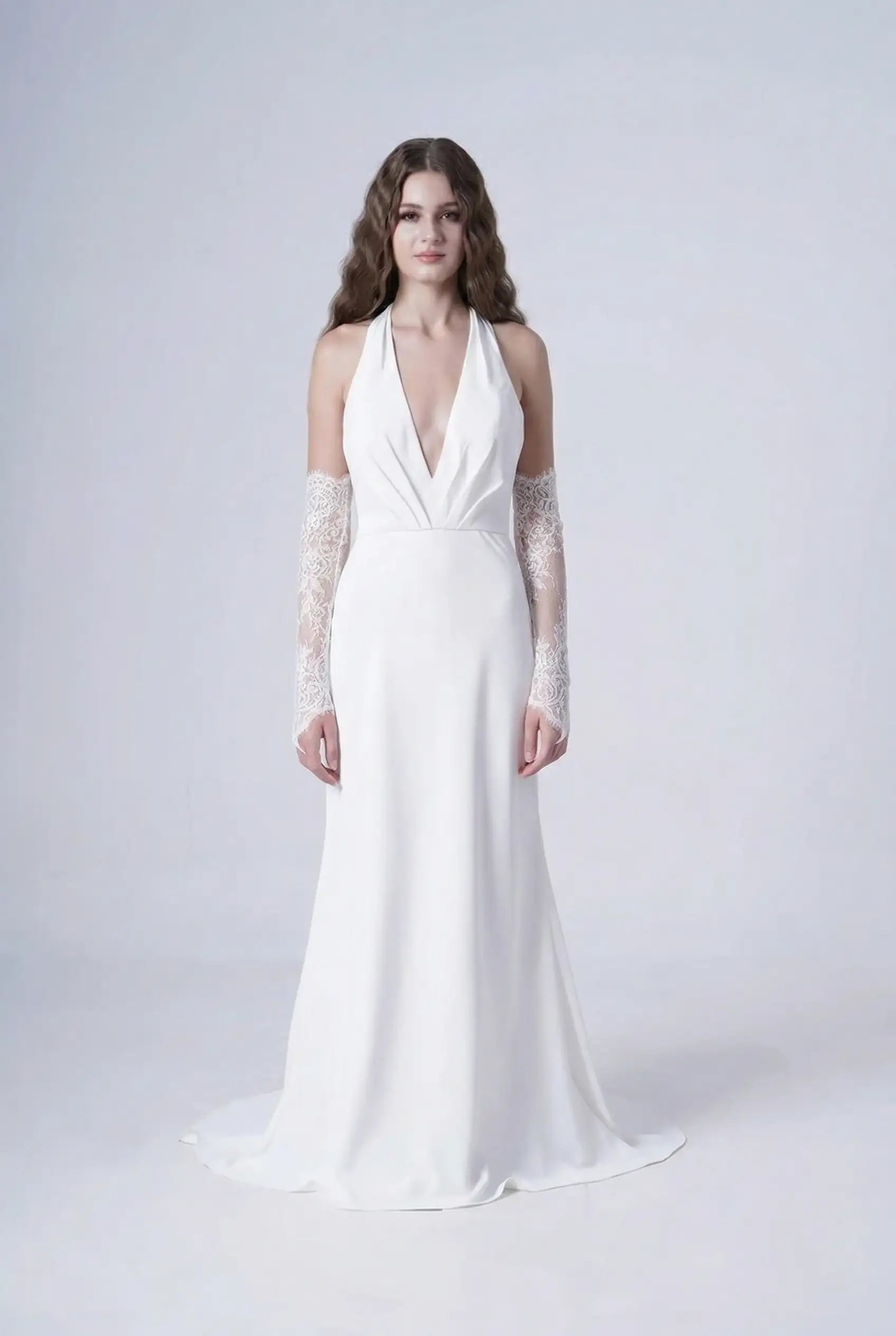 Lace Bridal Sleeves In Ivory