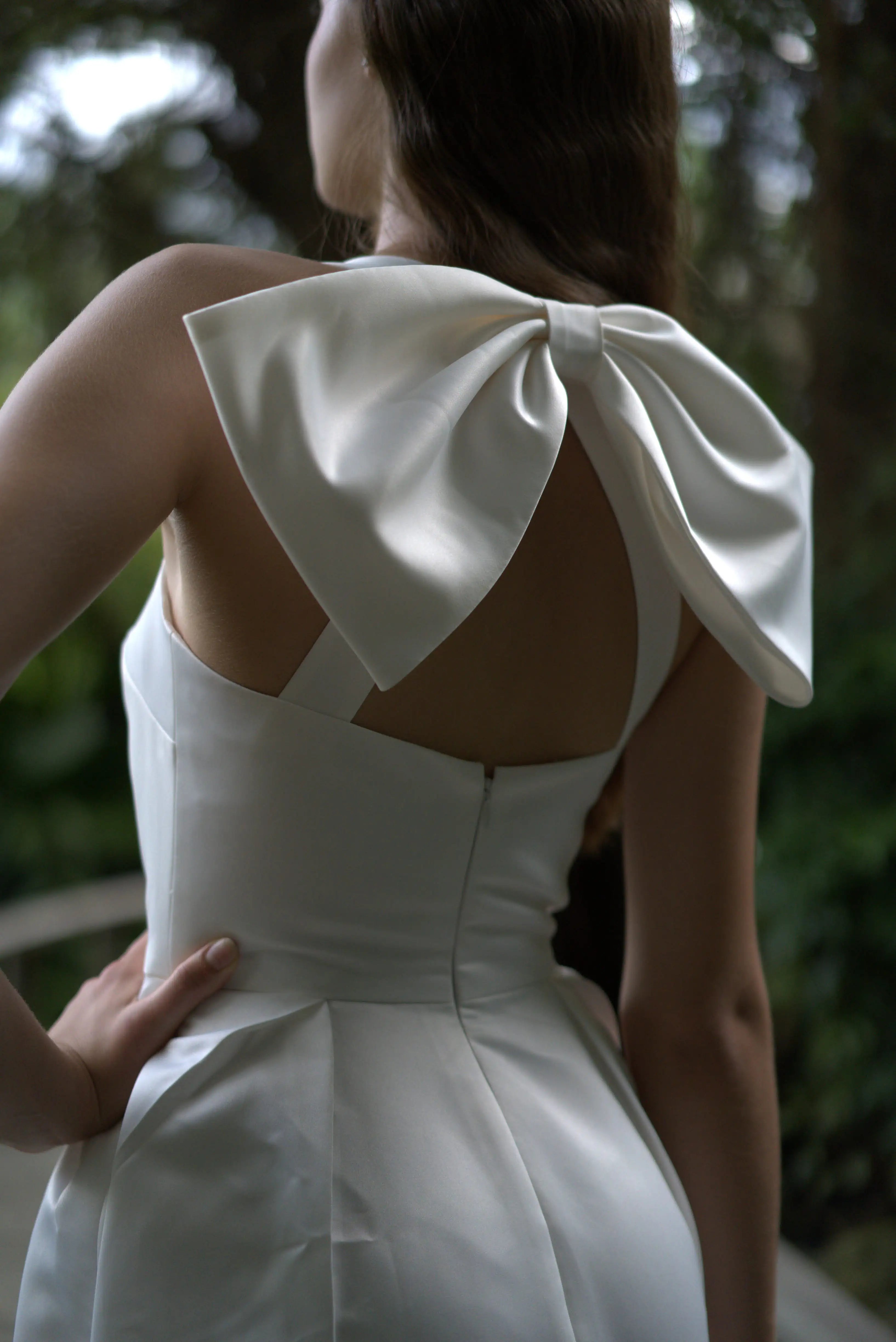 Lotus Bridal Dress in Ivory