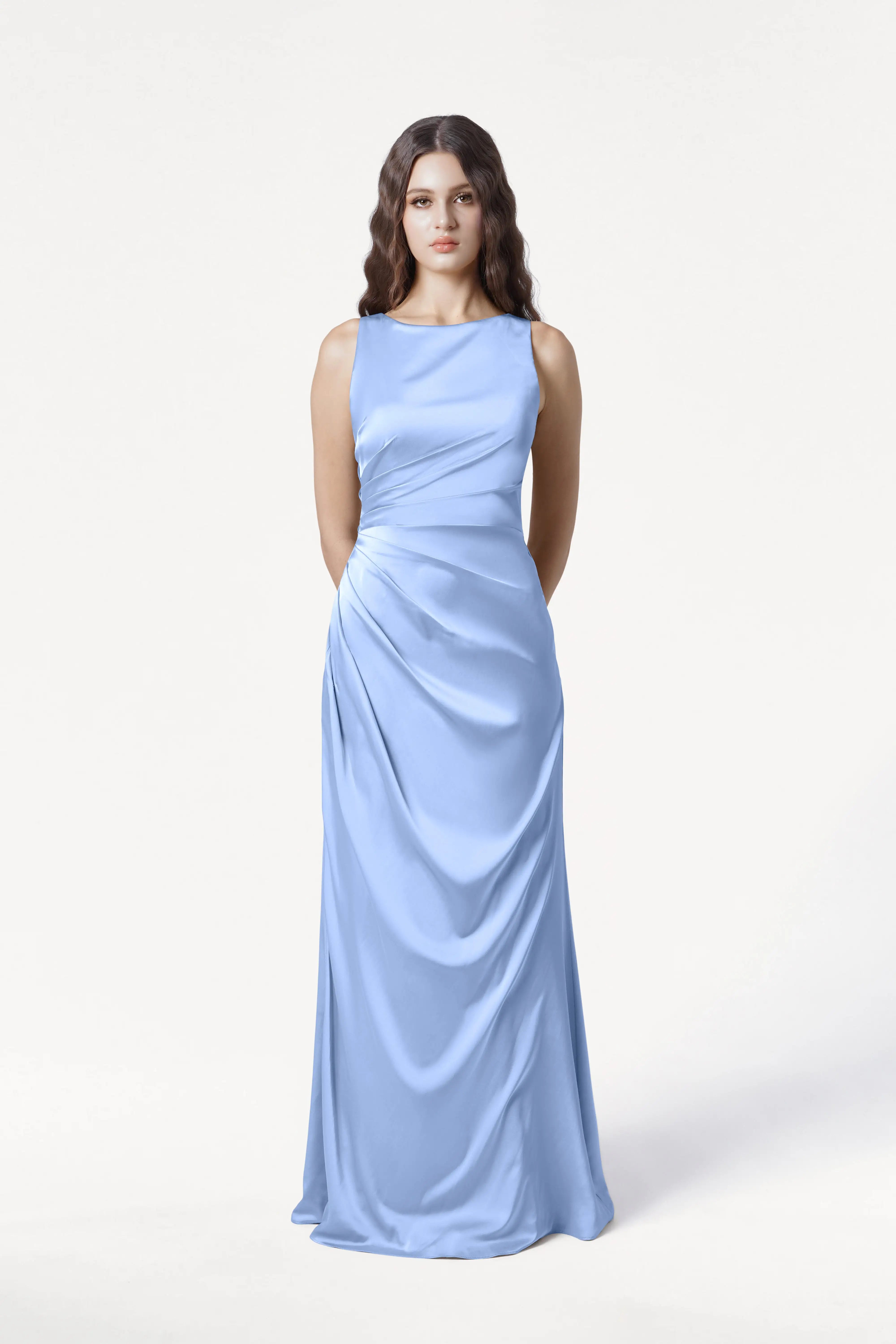 TH&TH Blue Bridesmaids Dresses TH&TH Blue Bridesmaids Dresses