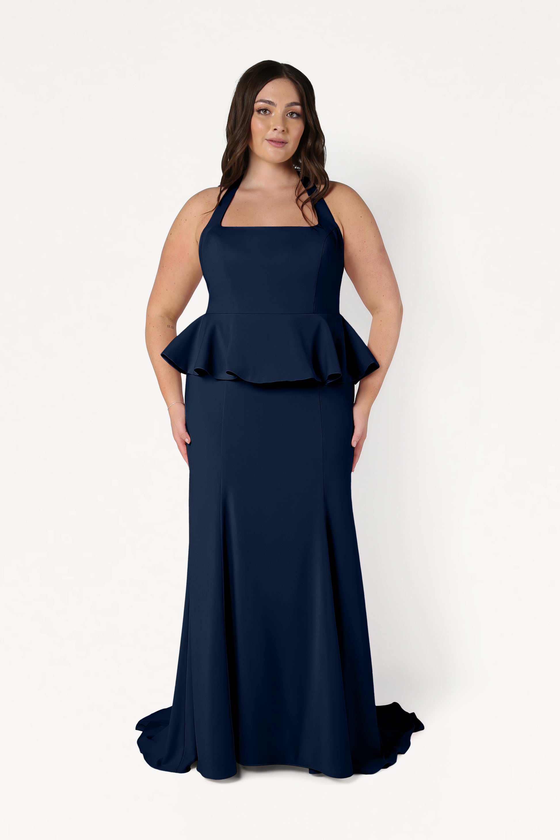 Peony Bridesmaid Dress in Navy
