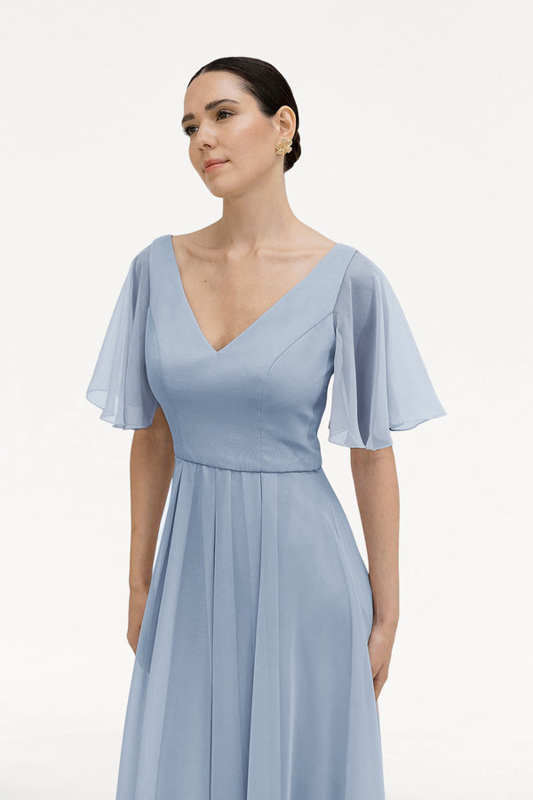 white christmas dresses Athena Chiffon Dress main image 0