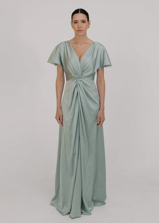 Camilla Bridesmaid Dress in Dusty Eucalyptus