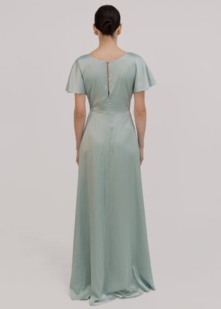 Camilla Bridesmaid Dress in Dusty Eucalyptus