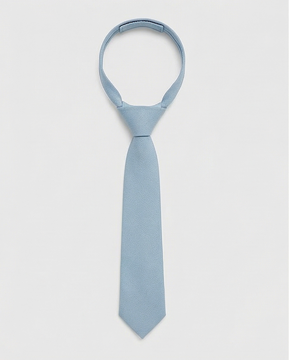 Kids Moss Crepe Tie