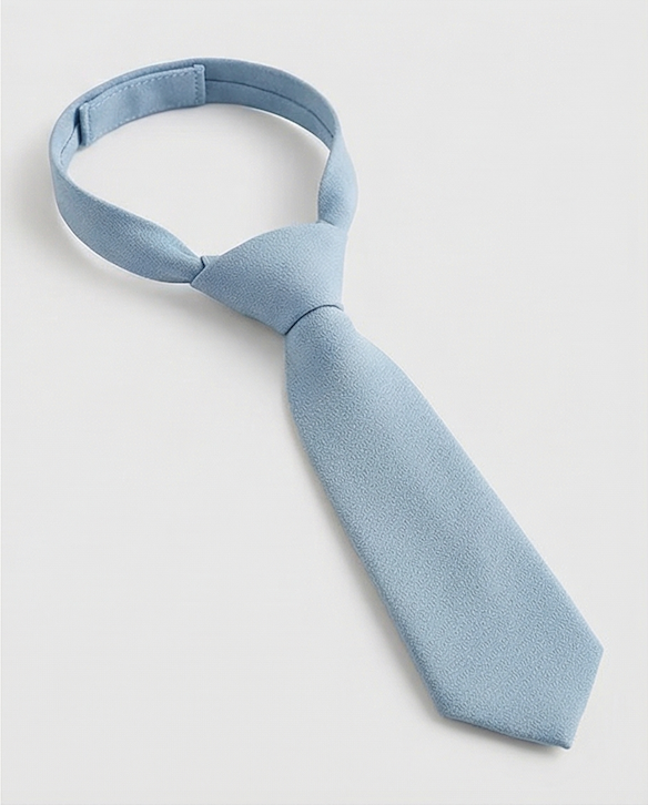 Kids Moss Crepe Tie
