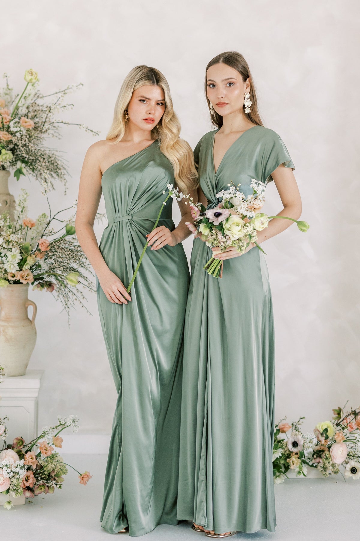 Green Bridesmaid Dresses - Sage, Emerald & Pistachio Green Gowns – TH ...