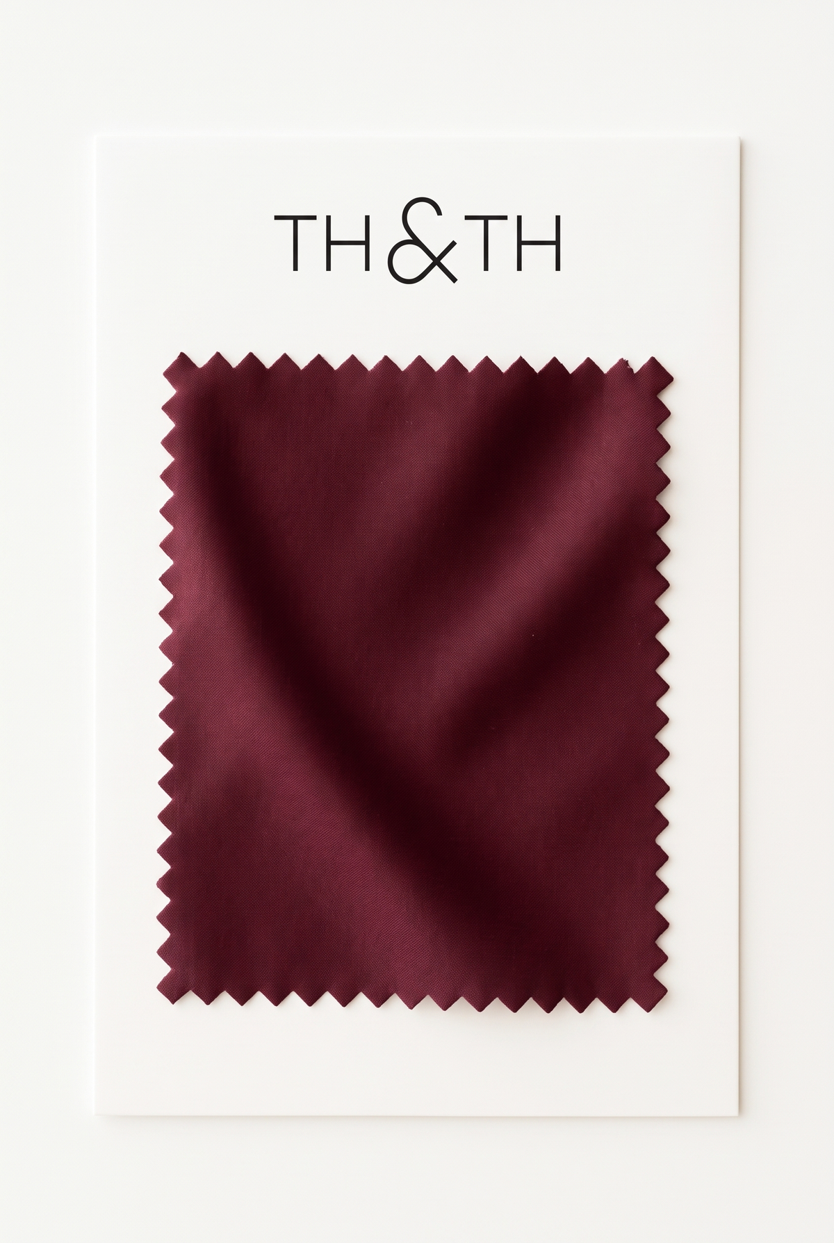 Satin Swatch in Merlot