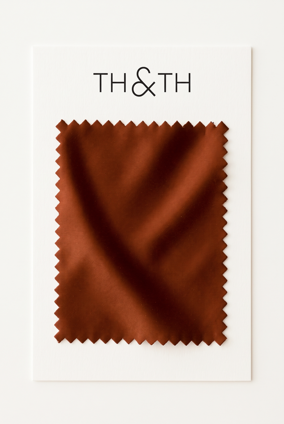Satin Swatch in Terracotta