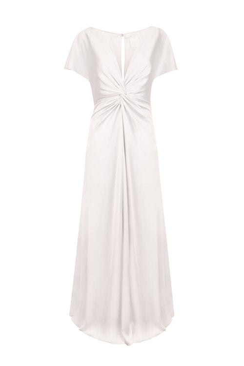 Camilla Bridesmaid Dress In Ivory Satin