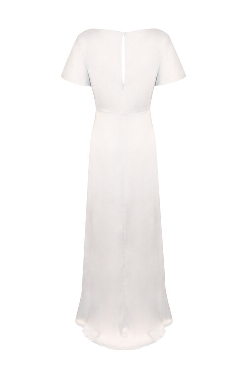 Camilla Bridesmaid Dress In Ivory Satin