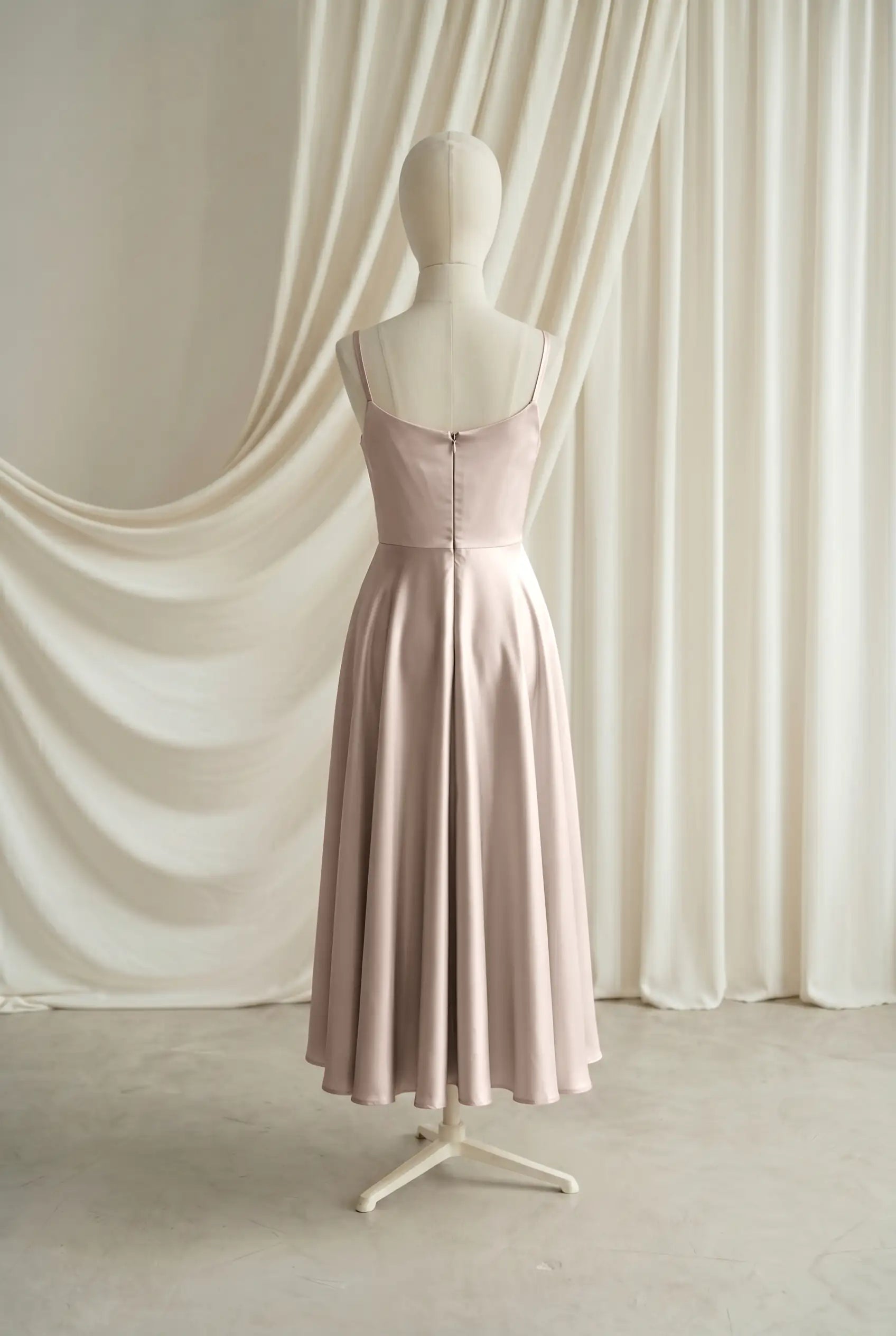 Tilly Junior Bridesmaid Dress in Champagne Sky