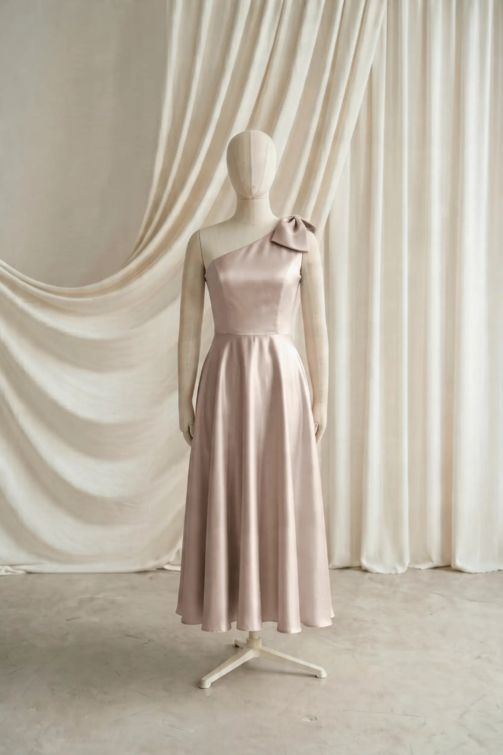 Zara Junior Bridesmaid Dress in Champagne Sky