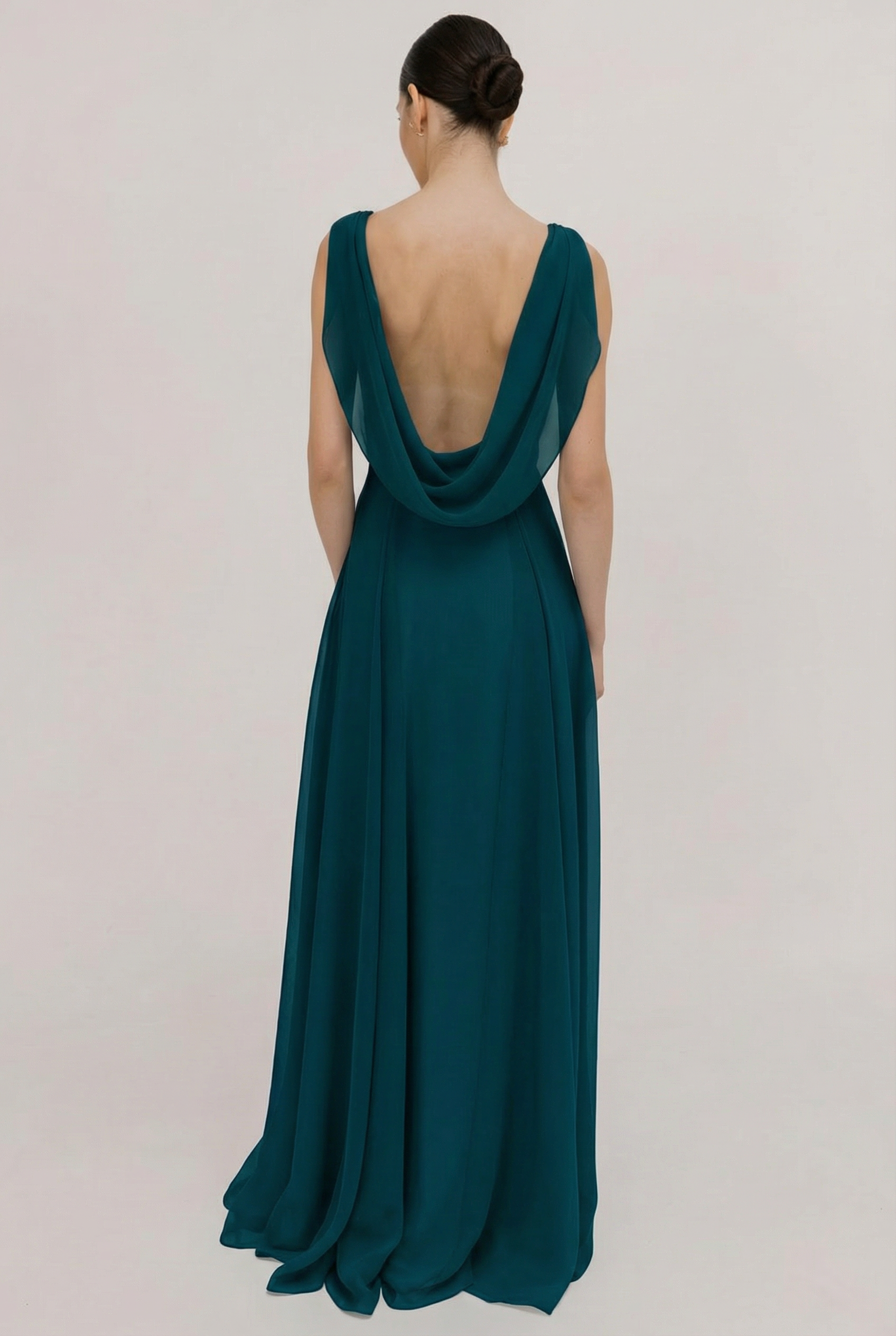 Athena Bridesmaid Dress In Emerald Dawn