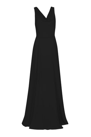 Athena Bridesmaid Dress In Black
