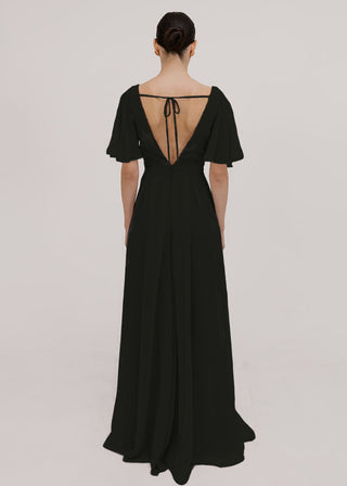 Phoebe Bridesmaid Dress In Black