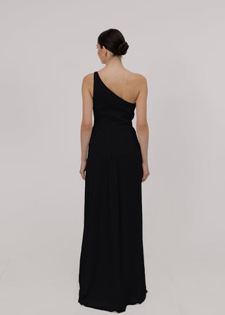 Greta Bridesmaid Dress in Black