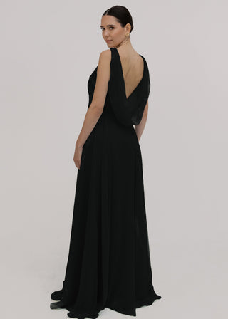 Athena Bridesmaid Dress In Black