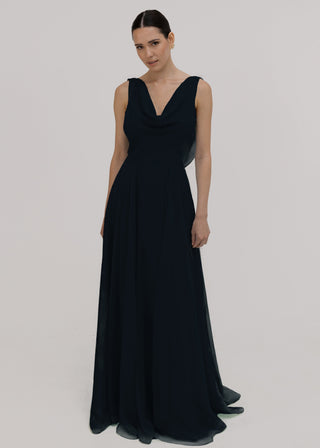 Athena Bridesmaid Dress In Black