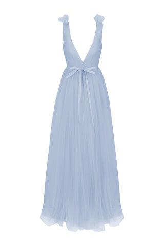Grace Bridesmaid Dress in Dusty Blue