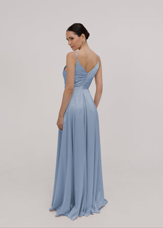 Isla Bridesmaid Dress in Dusty Blue