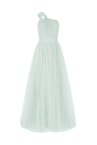 Luna Bridesmaid Dress in Dusty Eucalyptus