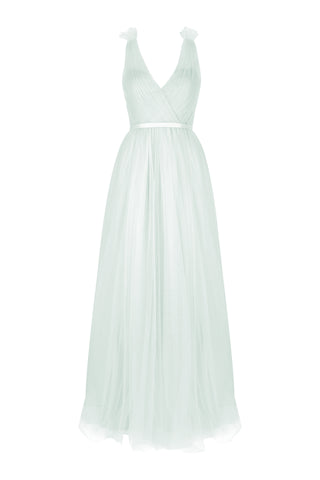 Grace Bridesmaid Dress in Dusty Eucalyptus