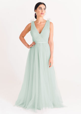 Grace Bridesmaid Dress in Dusty Eucalyptus