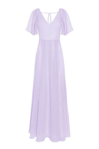 Phoebe Bridesmaid Dress In Lilac Mist