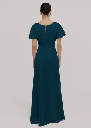 Camilla Bridesmaid Dress in Emerald Dawn
