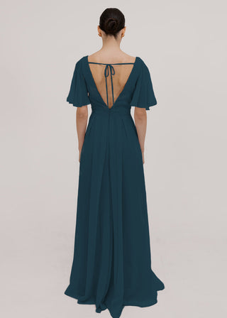 Phoebe Bridesmaid Dress In Emerald Dawn