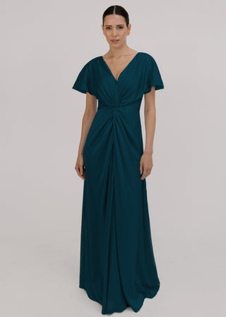 Camilla Bridesmaid Dress in Emerald Dawn