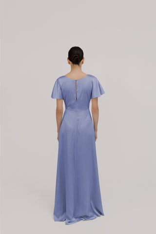 Camilla Bridesmaid Dress in French Blue