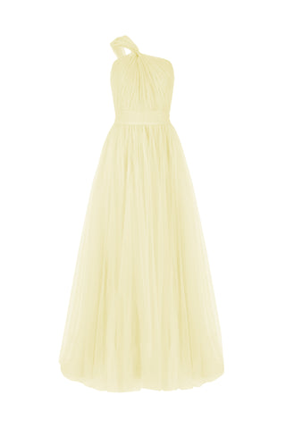 Luna Bridesmaid Dress in Limoncello
