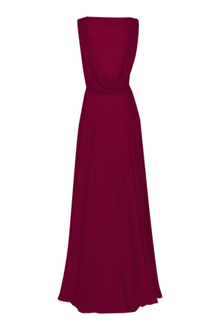 Athena Bridesmaid Dress In Merlot