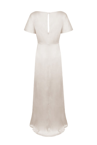 Camilla Bridesmaid Dress in Oyster