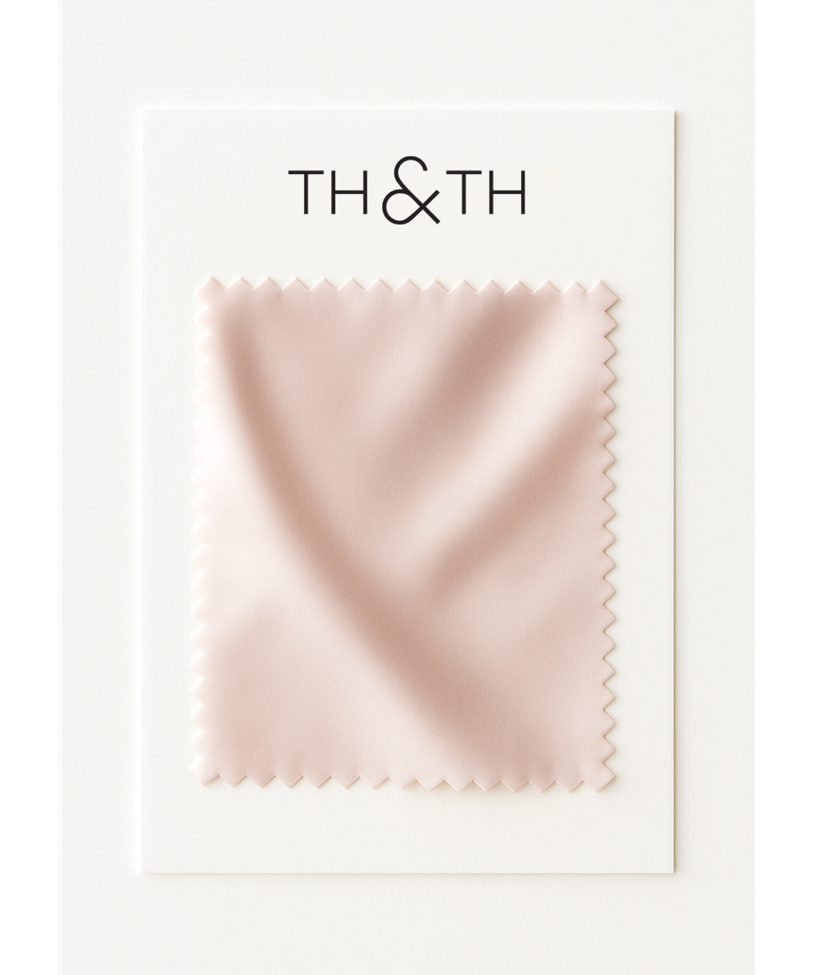 Swatch Rectangular TH&TH Satin Fabric Swatch