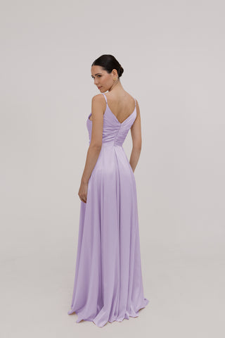 Isla Bridesmaid Dress in Lilac Mist