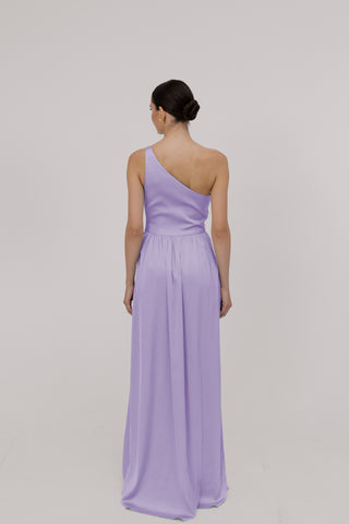 Greta Bridesmaid Dress in Lilac Mist