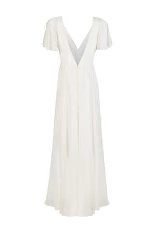 white bridesmaid dresses,back view