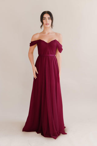 burgundy bridesmaid dresses, purple bridesmaid dresses