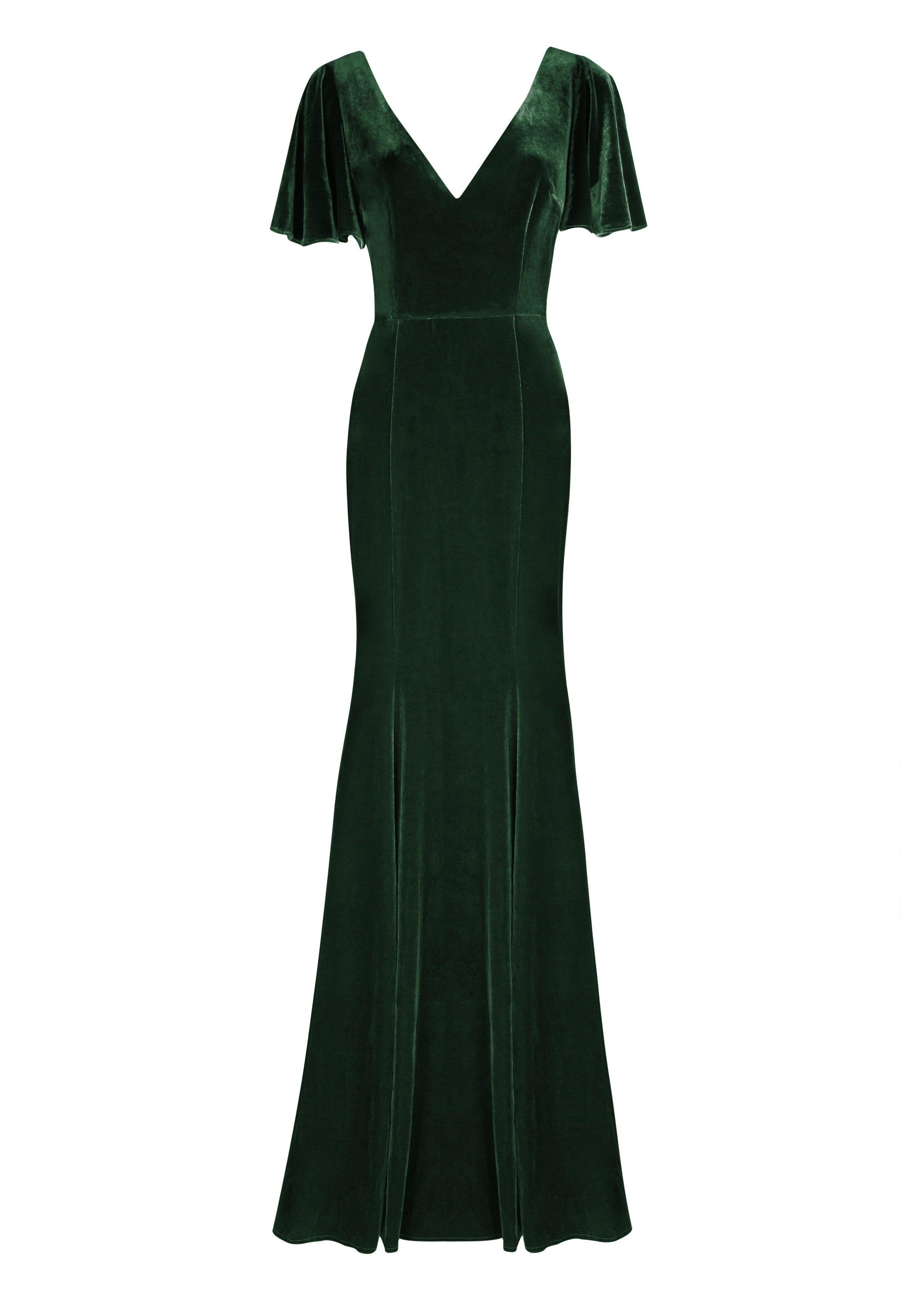 green bridesmaid dresses, emerald green bridesmaid dresses, velvet bridesmaid dresses