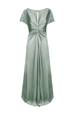 sage green bridesmaid dresses- Front view